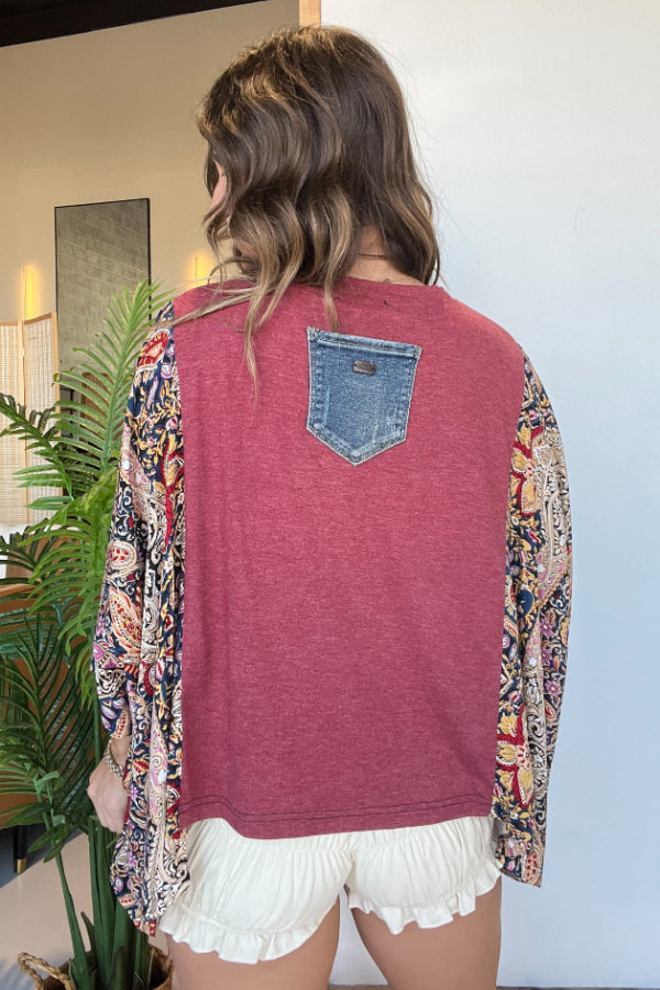 Camiseta Queen Mix & Match Roja